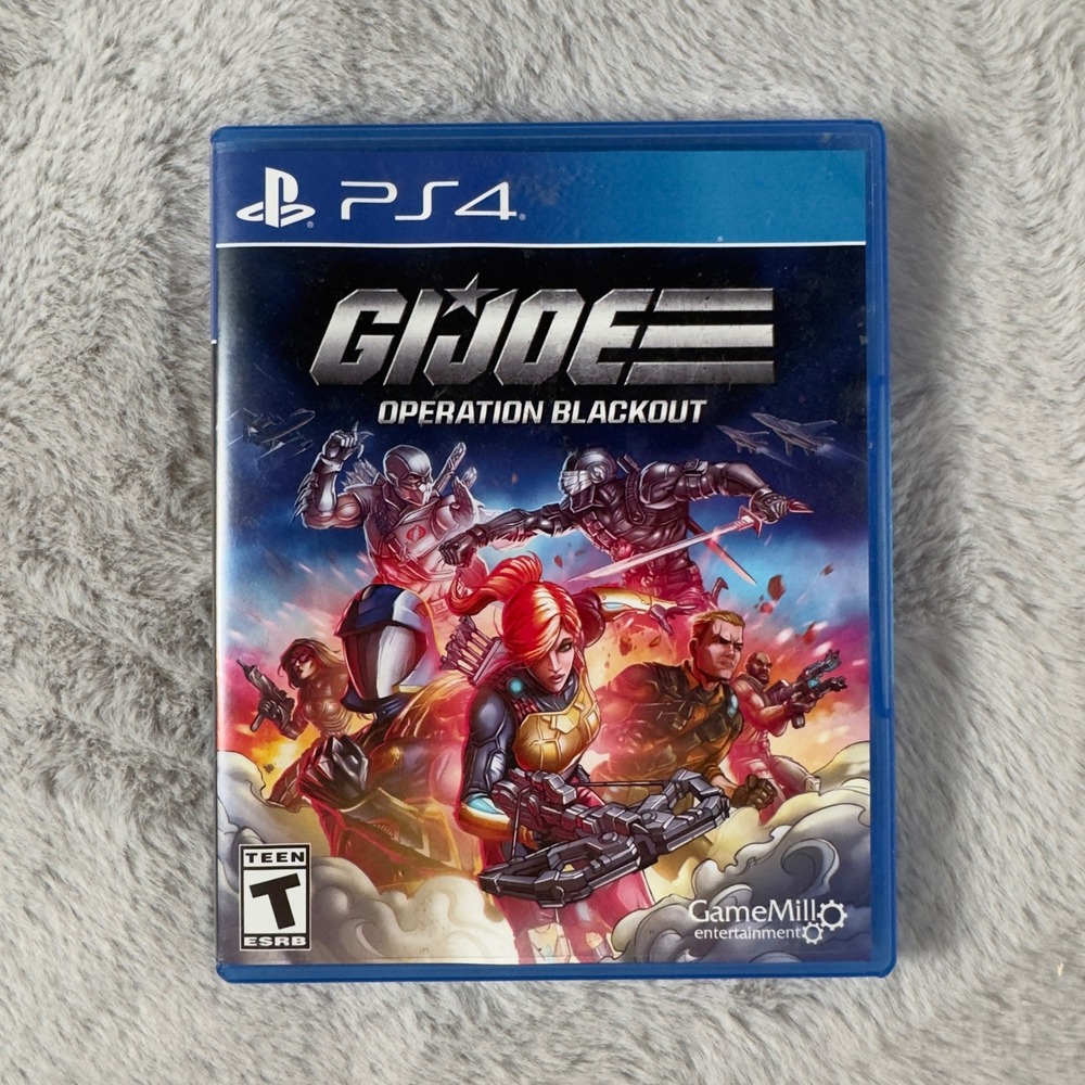 GI Joe Operation‎ Blackout Sony PlayStation 4 PS4 Game 2020
